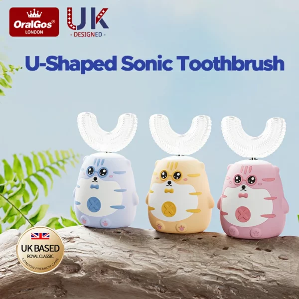 kids U shaped toothbrush OEM