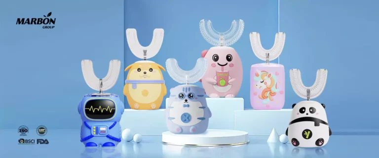 kids U shaped toothbrush OEM